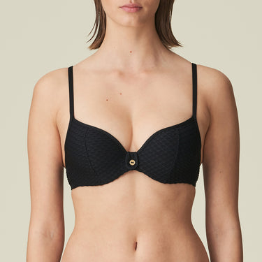 Marie Jo Swim Brigitte bikinitop vatteret hjertefacon black Sort 1
