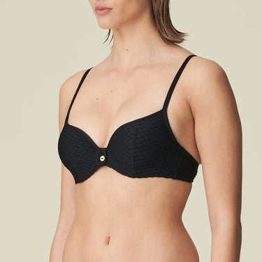 Marie Jo Swim Brigitte bikinitop vatteret hjertefacon black Sort 3