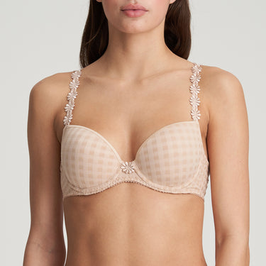 Marie Jo Avero bh vatteret dyb udskæring caffe latte Beige 1