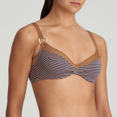 Marie Jo Swim Saturna bikinitop med bøjle ocean bronze Brun 2