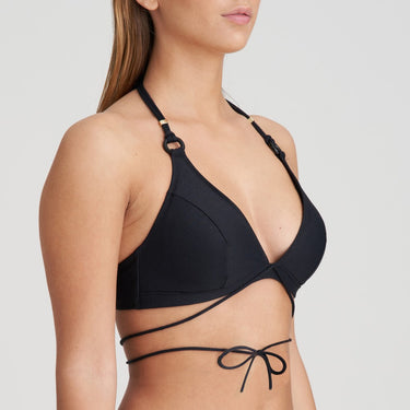 Marie Jo Swim Dahu vatteret bikinitop uden bøjle black Sort 2