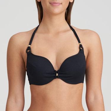 Marie Jo Swim Dahu vatteret med bøjle bikinitop hjertefacon black Sort 2