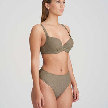 Marie Jo Swim Tinjis bikinitrusse høj golden olive Grøn 5