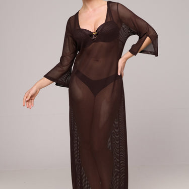 Marie Jo Swim Tomar strandtøj lang kjole earth 4