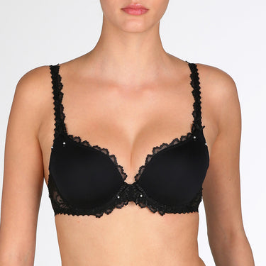 Marie Jo Jane vatteret bh hjertefacon black Sort 1