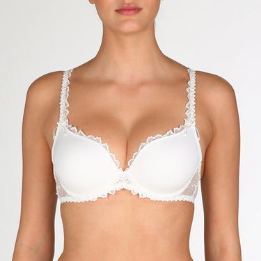 Marie Jo Jane vatteret bh hjertefacon natural Hvid 1