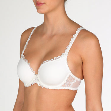 Marie Jo Jane vatteret bh hjertefacon natural Hvid 2