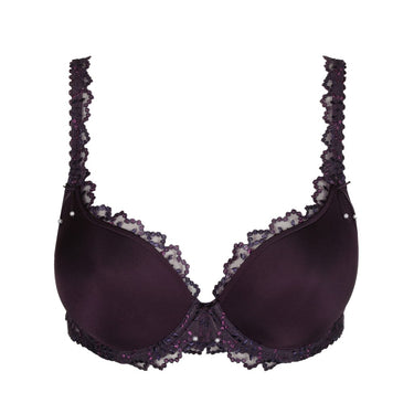 Marie Jo Jane vatteret bh hjertefacon amethyst Lilla 9