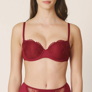 Marie Jo Agatha bh vatteret balconet rumba red Rød 1