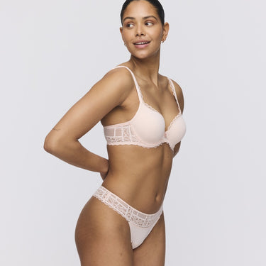 Marie Jo Jadei vatteret bh hjertefacon glossy pink Lyserød 5