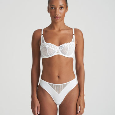 Marie Jo Jhana bh balconet lodret søm white Hvid 4