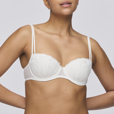 Marie Jo Heleen bh vatteret balconet natural Hvid 1