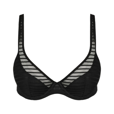 Marie Jo Basyl bh halvt vatteret dybt V black Sort 9