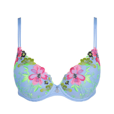 Marie Jo Odilly bh vatteret hjertefacon santorini blue blå 16
