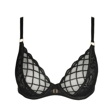 Marie Jo Aven bh dybt V black Sort 11