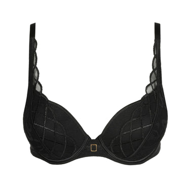 Marie Jo Aven bh vatteret hjertefacon black Sort 9