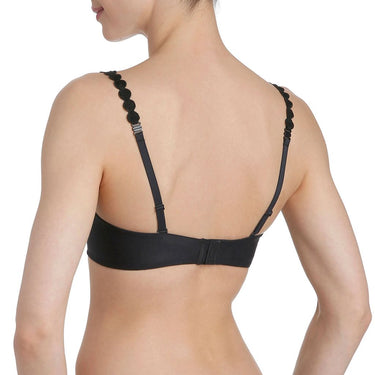 Marie Jo Tom vatteret bh med dybt V charcoal Sort 4