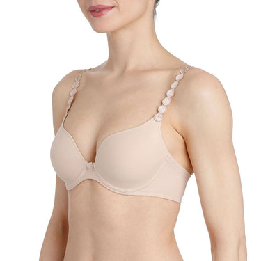 Marie Jo Tom vatteret bh hjertefacon caffe latte Beige 3