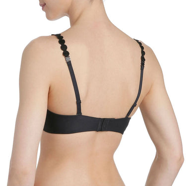 Marie Jo Tom vatteret bh hjertefacon charcoal Sort 3