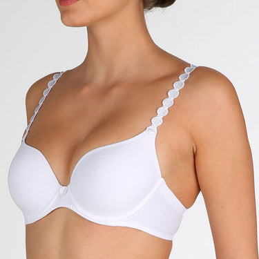 Marie Jo Tom vatteret bh hjertefacon white Hvid 3