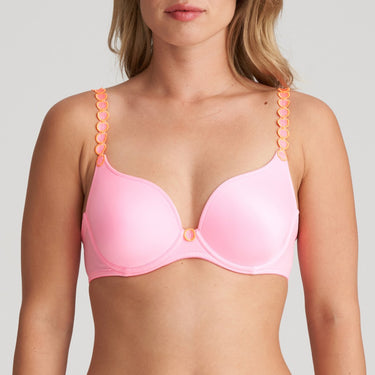 Marie Jo Tom vatteret bh hjertefacon happy pink Lyserød 1