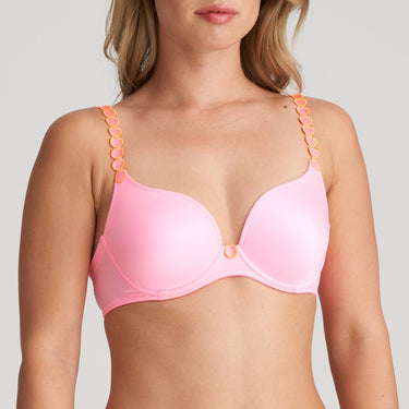 Marie Jo Tom vatteret bh hjertefacon happy pink Lyserød 3