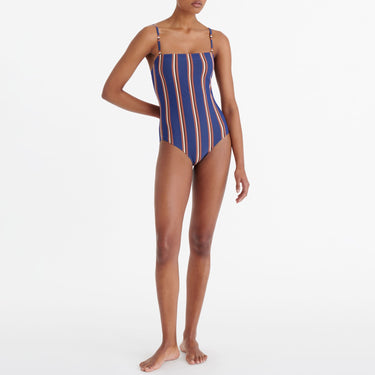 ERES Mariniere IODE badedragt rayure denim Blå 4
