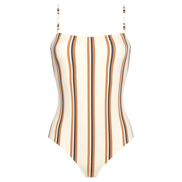 ERES Mariniere IODE badedragt rayure sable Beige 5