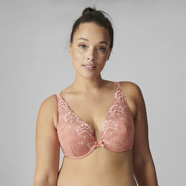 Simone Perele Wish bh vatteret push-up bh rose ginger Lyserød 5