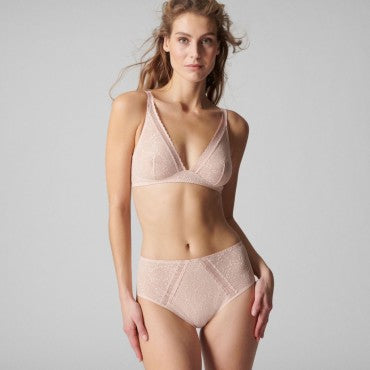 Simone Perele Comete bh uden bøjle trekant sable rose Beige 4