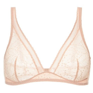 Simone Perele Comete bh uden bøjle trekant sable rose Beige 5