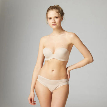 Simone Perele Essentiel bh vatteret stropløs peau rosee Lyserød 7