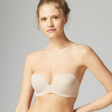 Simone Perele Essentiel bh vatteret stropløs peau rosee Lyserød 1
