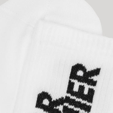 DEAR DENIER Annette Sport Logo strømper white Hvid 2