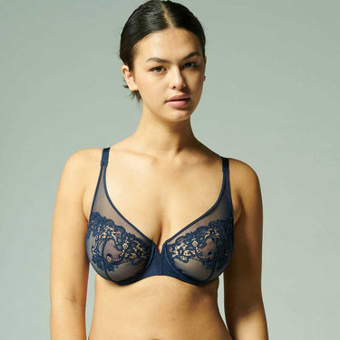 Simone Perele Saga bh trekant med bøjle endless blue Blå 1