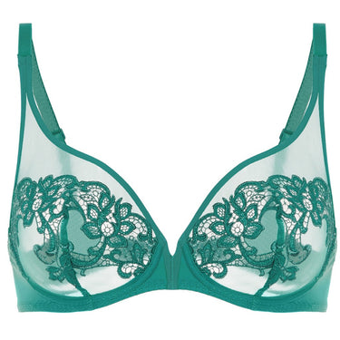 Simone Perele Saga bh trekant med bøjle garden green 5