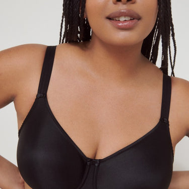 PrimaDonna Satin bh fuld skål black Sort 7