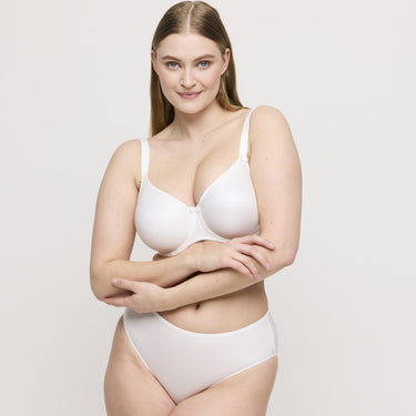 PrimaDonna Satin bh fuld skål natural Hvid 4