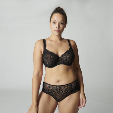 Simone Perele Exotica bh fuld skål black Sort 4