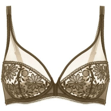 Simone Perele Amazone bh dybt V nomad green Grøn 6