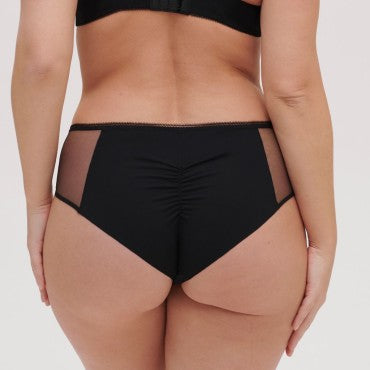 Simone Perele Amazone shorty hipster trusse black Sort 2