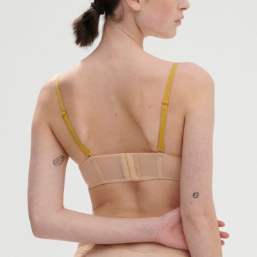 Simone Perele Adele bh halv skål balconet vanilla Hvid 2