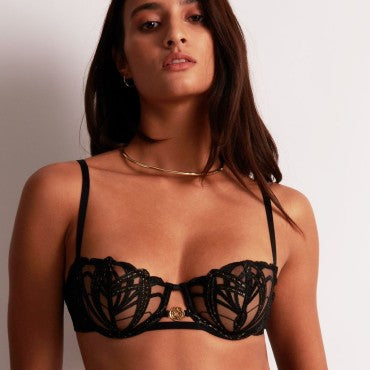 Aubade My Desire bh halv skål balconet secret date Sort 5