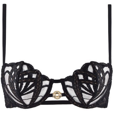 Aubade My Desire bh halv skål balconet secret date Sort 8