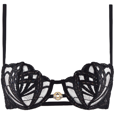 Aubade My Desire bh halv skål balconet secret date Sort 4