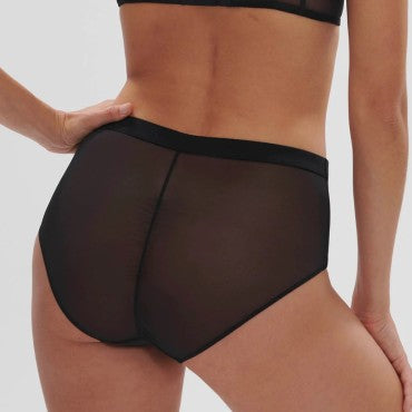 Simone Perele MYSTIC høj talje trusse black Sort 4