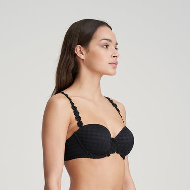 Marie Jo Avero bh vatteret stropløs black Sort 3