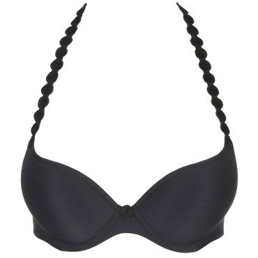 Marie Jo Tom bh vatteret push-up glat t-shirt bh charcoal Sort 5