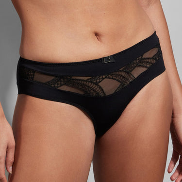 Empreinte Gustave shorty hipster trusse black Sort 3