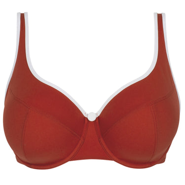 Empreinte Attitude bikinitop med bøjle trekvart skål tomette Rød 4